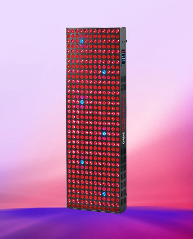 Lichtpaneel met verlichte leds